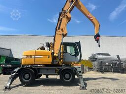 LIEBHERR A 316 / Pfreud Waage / Umschlagbagger