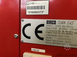 Emco EMCOTURN E45 with barfeeder