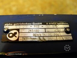 Alpha Getriebebau GTS 100-M02-020 B05 Getriebe SN: 261822