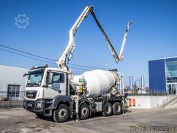 MAN TGS 35.400+PUMI+BOOMIXZ424