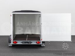 Humbaur HKPA 263217 | HECKRAMPENKOMBI | SEITENTÜR 328X177X180CM 2600KG KOFFERANHÄNGER