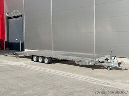 Martz GT PLUS 850/3 S 3,5T | ALUBODEN MITTIG | ALURAMPEN 853X215CM 3500KG AUTOTRAILER