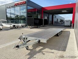 Martz GT PLUS 850/3 S 3,5T | ALUBODEN MITTIG | ALURAMPEN 853X215CM 3500KG AUTOTRAILER