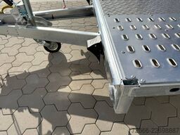 Martz GT PLUS 850/3 S 3,5T | ALUBODEN MITTIG | ALURAMPEN 853X215CM 3500KG AUTOTRAILER