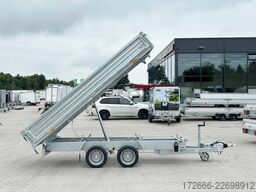 Humbaur HTK 3500.37 | PROSTEEL 362X185X40CM 3500KG DREISEITENKIPPER
