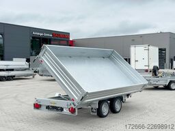 Humbaur HTK 3500.37 | PROSTEEL 362X185X40CM 3500KG DREISEITENKIPPER