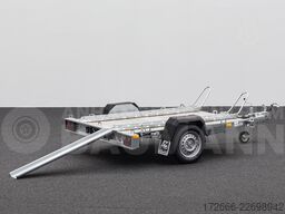 Martz GP 2 R PREMIUM | PARABELFEDERUNG | ALUBODEN 230X155CM 750KG 2ER MOTORRADANHÄNGER
