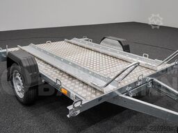 Martz GP 2 R PREMIUM | PARABELFEDERUNG | ALUBODEN 230X155CM 750KG 2ER MOTORRADANHÄNGER