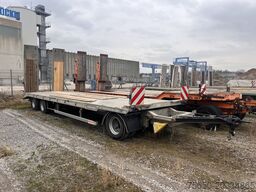 Möslein TO 3 F Schwebheim  3 Achs Tiefladeranhänger 9 m Ladefläche