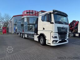 MAN Baumaschinen- Arbeitsbühnentransporter Rampen