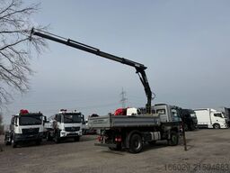 MERCEDES-BENZ Axor 1833 4x4 HAD Dreiseitenkipper mit MGK Kran