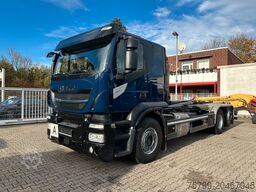 IVECO 460 Stralis MEILLER Abroller mit LIft-Lenkachse