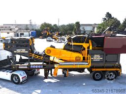 FABO Mobile Crushing Plant MIC-100 SEMI-MOBILE IMPACT CRUSHER