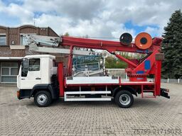 MAN 8-163 mit Böcker AK27-1000 Dachdeckerkran 4x2