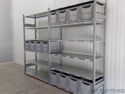 SSI Schäfer R3000  Kistenregal Regallänge: 3,29 lfm.