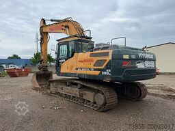 Hyundai HX300 NL with a bucket