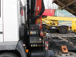 MAN Dreiseitenkippen MAN LE8.150 mit Kran Palfingen PFG7001