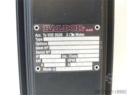 Baldor BSM3R-3-75-B14 Servomotor . 20536 SN:BFDUB7493