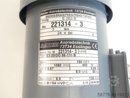Bauer E3-20/DO 56-170 B Getriebemotor SN:221314-3 mit E 003 B - ! -