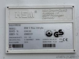 HSM V-Press 1160 Plus