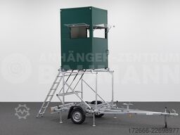 TPV Trailers TPV TRAILER MOBILE JAGDKANZEL 442X199x218CM 750KG SPEZIALANHÄNGER