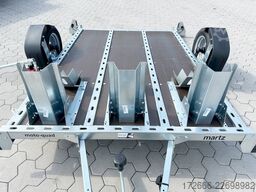 Martz GP ATV | 3 WIPPEN 246X160X10CM 750KG ABSENKER | MOTORRADANHÄNGER