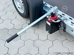 Martz GP ATV | 3 WIPPEN 246X160X10CM 750KG ABSENKER | MOTORRADANHÄNGER