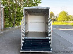 Vezeko VT 2700 ALUBODEN | RAMPE-/TÜR-KOMBI | TREIBGITTER 320X160X190CM VIEHANHÄNGER | RAMPENGUMMI | LÜFTUNG