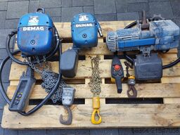DEMAG / STAHL Kettenzug Demag / Stahl - 14 Stück.
