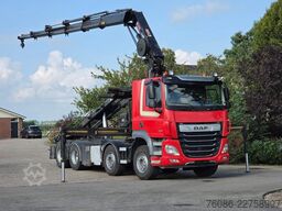 DAF CF530 FAD HIAB 302 30tm KRAAN/CONTAINER!! ZERO ...