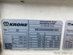 Krone SD Tautliner / Boorden / Dhollandia Laadklep / ...