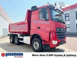 Mercedes-Benz Arocs 2658 K 6x4, Retarder, Stahlmulde ca. 11m³,