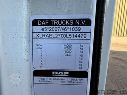 DAF LF 4X2 2022 BRINKS + BAR KLEP  173.942 km