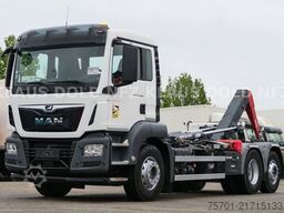 Kanca kasalı yük kamyonu (roll-off) MAN TGS 26.460 Abrollkipper Retarder Kamera Euro 6