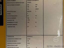 Caterpillar DE200E0 - 200 kVA Generator - DPX-18017