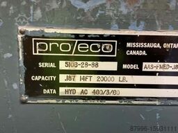 Pro-Eco cut-to-length line 60 x .187 x 50,000Lbs (A3789)