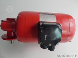 Groschopp WK0701401 Getriebemotor mit Bremse 3~Mot 380-420V~ 0,47A SN: 4587143