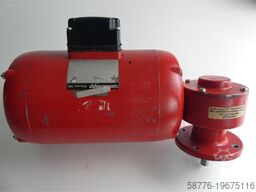Groschopp WK0701401 Getriebemotor mit Bremse 3~Mot 380-420V~ 0,47A SN: 4587144