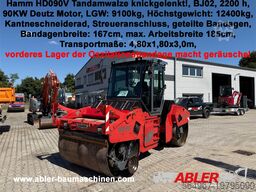 Hamm HD90 VV Tandemwalze knickgelenkt