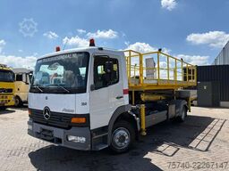 Mercedes-Benz Atego 1318 + 10 METER HEIGHT + tunnel/mine edit...