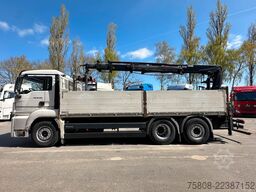 MAN TGS 26.460 Baustoff Hiab 177 Funk+Sitz Lenk AHK
