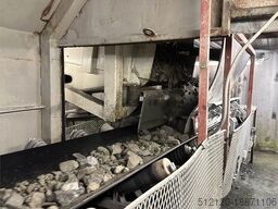 Tunellmater m/ transportband m/ nødstopp