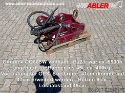 OilQuick OQ80SW vollhydr. GPS-Vorrüstung