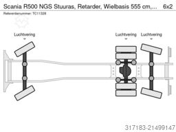 Scania R500 NGS Stuuras, Retarder, Wielbasis 555 cm, I...