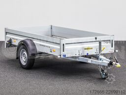Humbaur HA 133015 KV 303X150X35CM 1300KG TIEFLADER | BUGKLAPPE