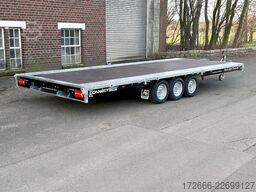 Brian James Trailers CONNECT 476-5021-35-3-12 | TRIDEM 500X215CM 3500KG HOCHLADER | SCHWARZ