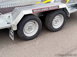 Brian James Trailers DIGGER PLANT 543-3717-35-2-12 | TRACSTRAP | SCHWERLASTRAMPE 370X170CM 3500KG BAUMASCHINENANHÄNGER