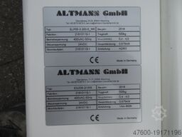 Altmann Portalkran Hallenkran Bockkran ELP05 Reinraum Labor Lebensmittel 500Kg