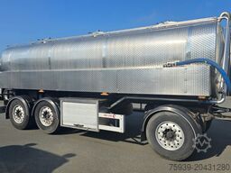 Edelstahltankanhänger 3 Achsen - ISOLIERT