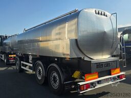 Edelstahltankanhänger 3 Achsen - ISOLIERT